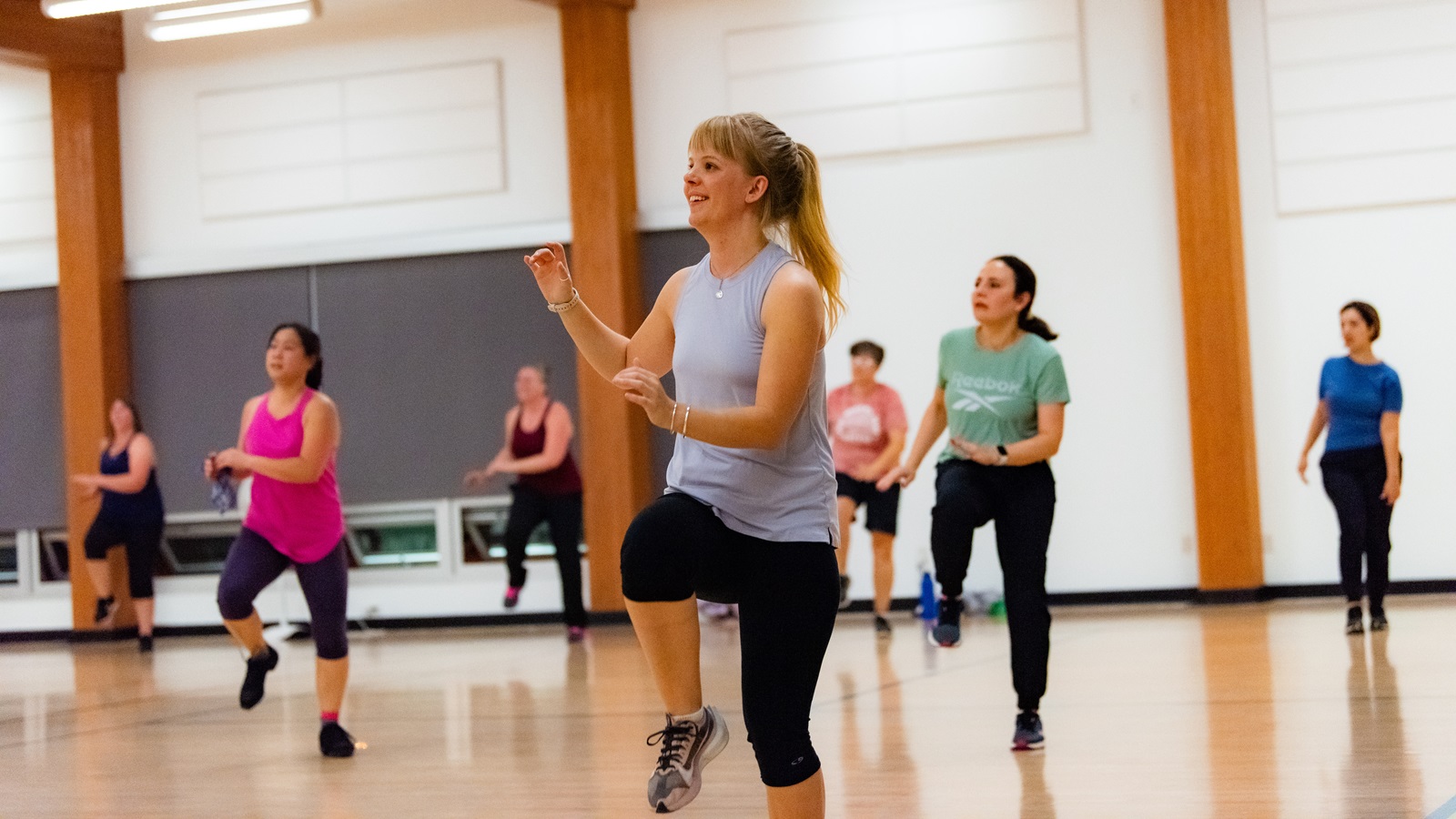 image of Zumba class held in Kelowna