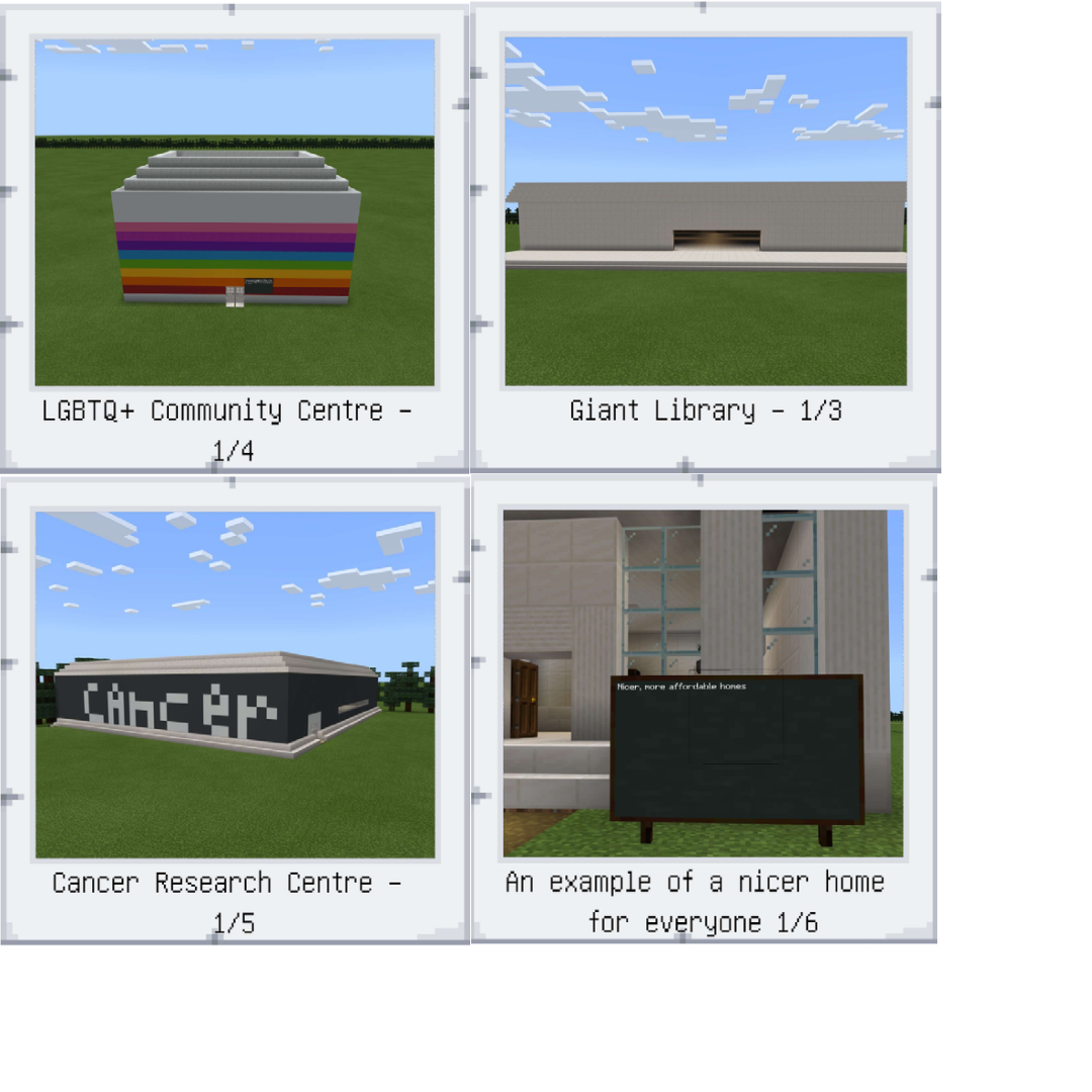 Camp OC Minecraft screenshots