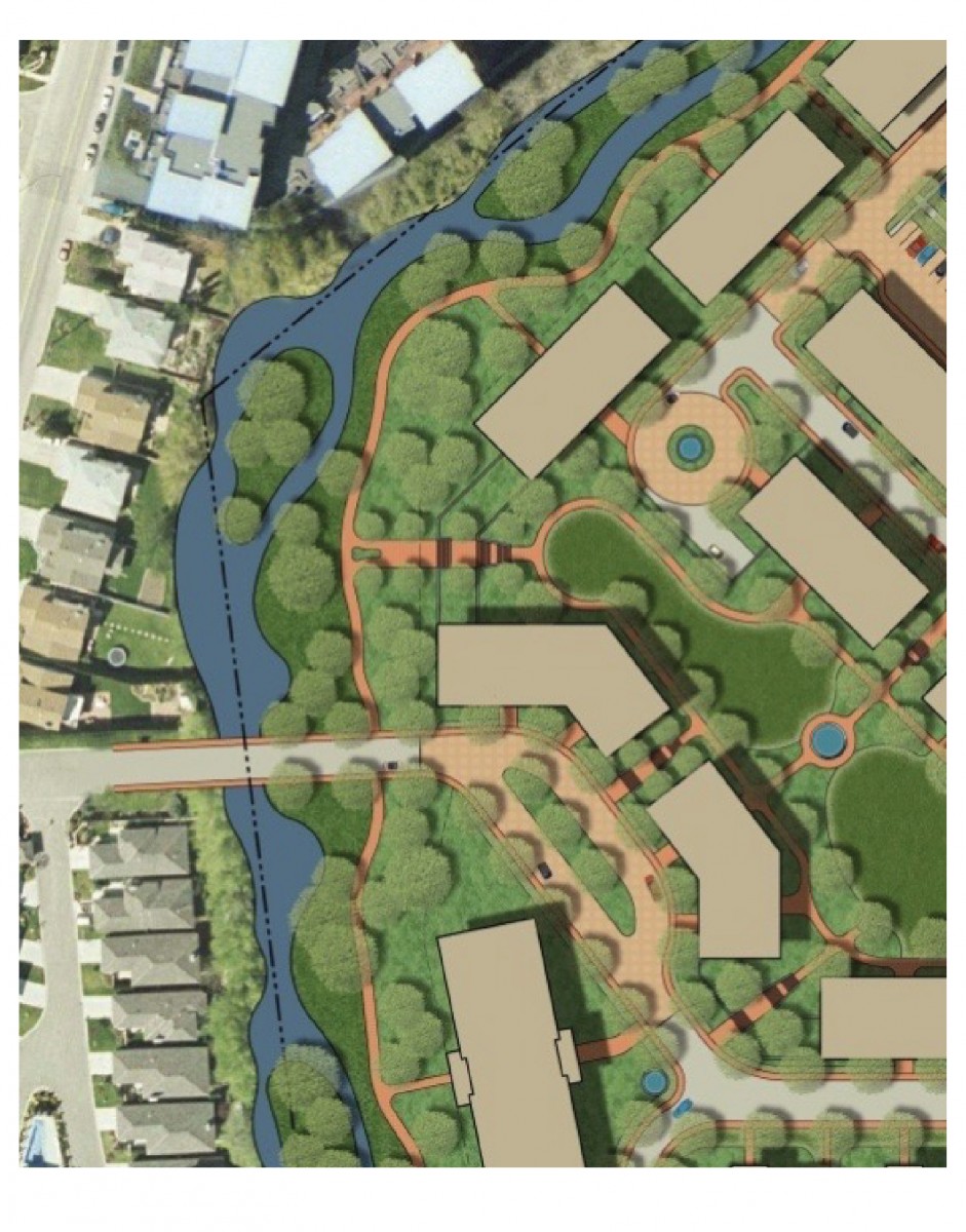 2040 OCP - Comprehensive Zone 24, Wilson Creek Green Space diagram