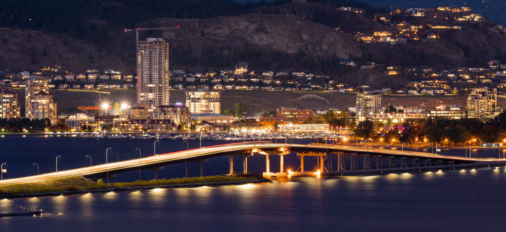 Kelowna at Night