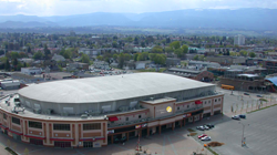 Aerial view of Prospera Place