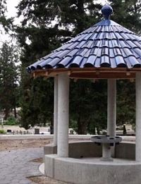 Cemetery gazebo