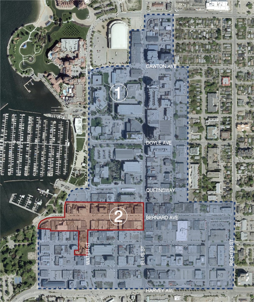 Zoning Bylaw - Figure 8.3 - Map of parking exception areas