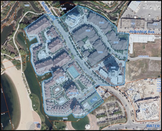 Zoning Bylaw - Map 14.15.3 Properties with site specific short-term rental regulations