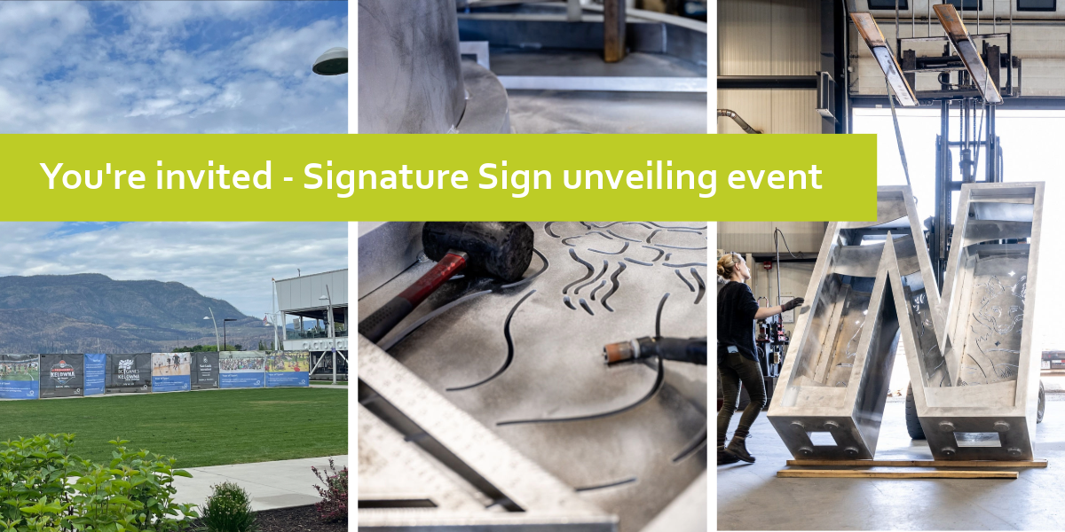 Signature Sign banner