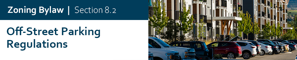 Zoning Bylaw - Section 8.2 - Off Street Parking Regulations chapter header image