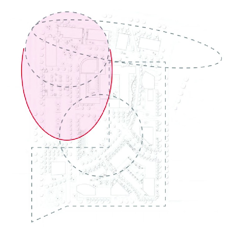 2040 OCP - Form and Character - Comprehensive Zone 26 - Commercial Core Area defined on diagram