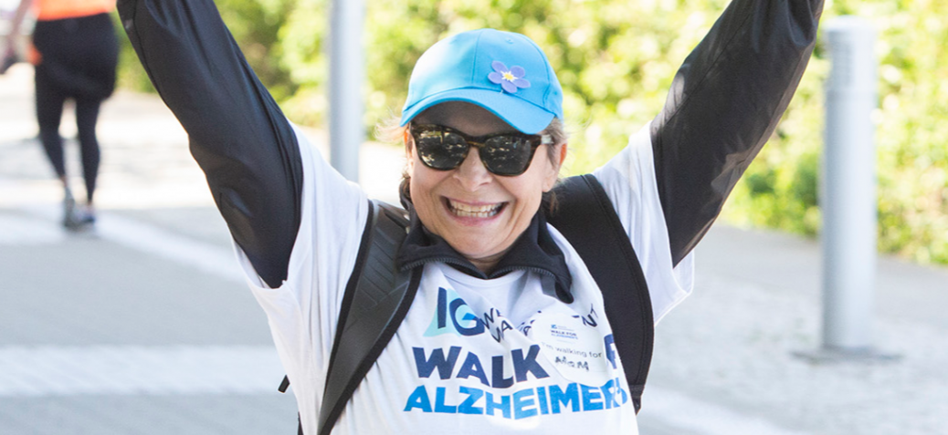 Alzheimer's walk picture