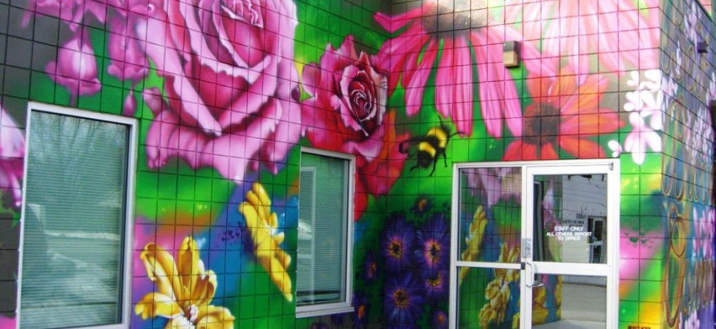 Communities in Bloom Mural