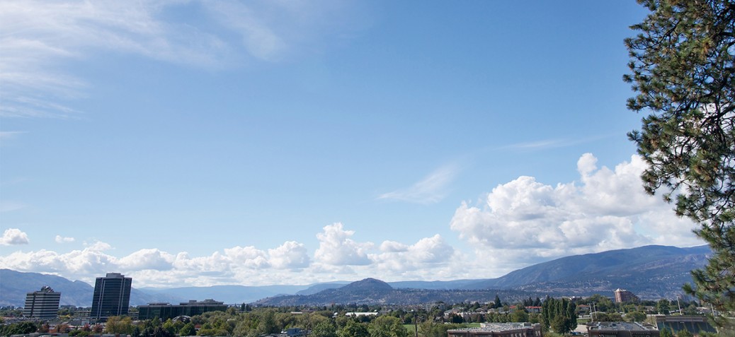 View from the cemetery