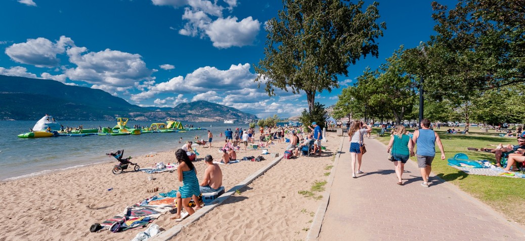 Beach in City Park