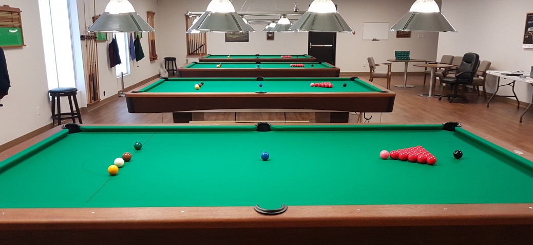 Pool Tables at Rutland Activity Centre
