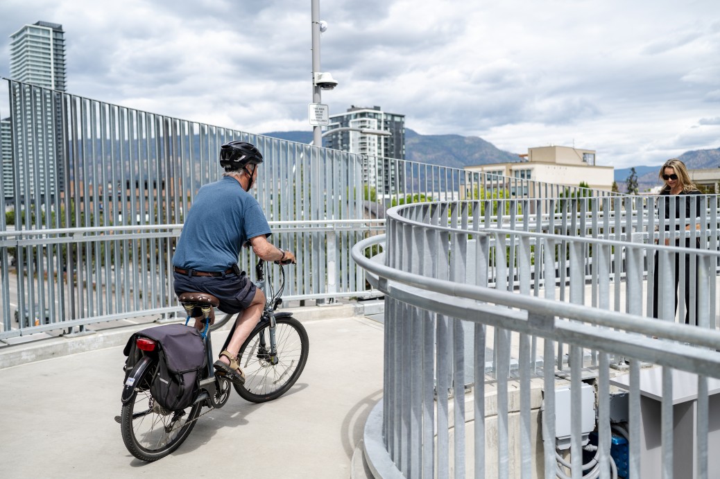pedestrians; cyclists, bridge