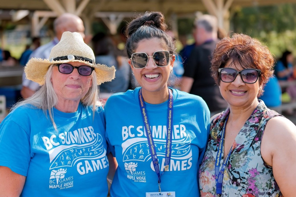 BC Summer Games Volunteers A group of BC Summer Games Volunteers
