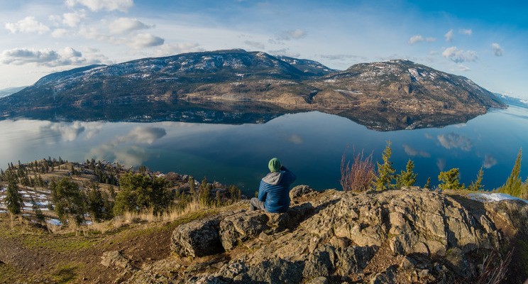 View of Okanagan Lake