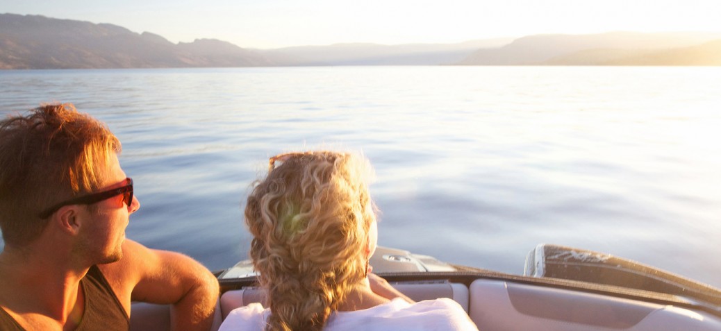 Boaters on the water