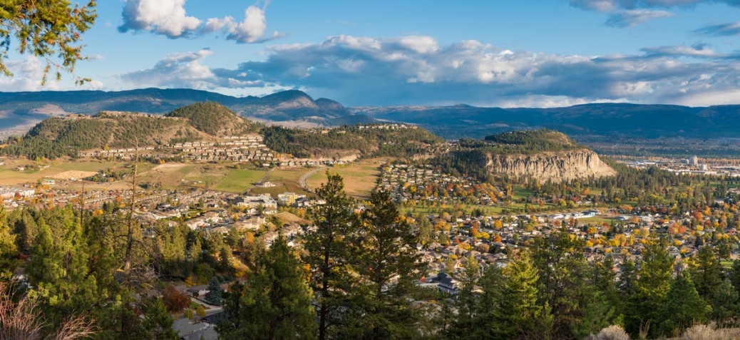The Glenmore Dilworth area in Kelowna Image of the Glenmore Dilworth area