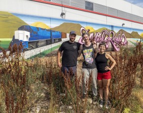 Mural; artists